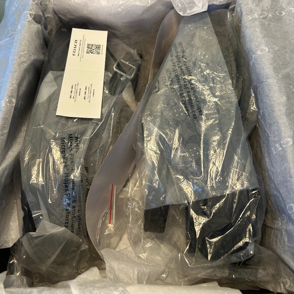 Coach Women's Sculpted C Platform Clog In Crystal Signature Jacquard - Picture 14 of 15